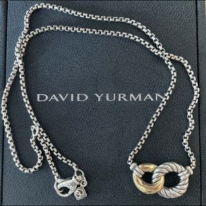 David Yurman Belmont Double Curb Link Necklace